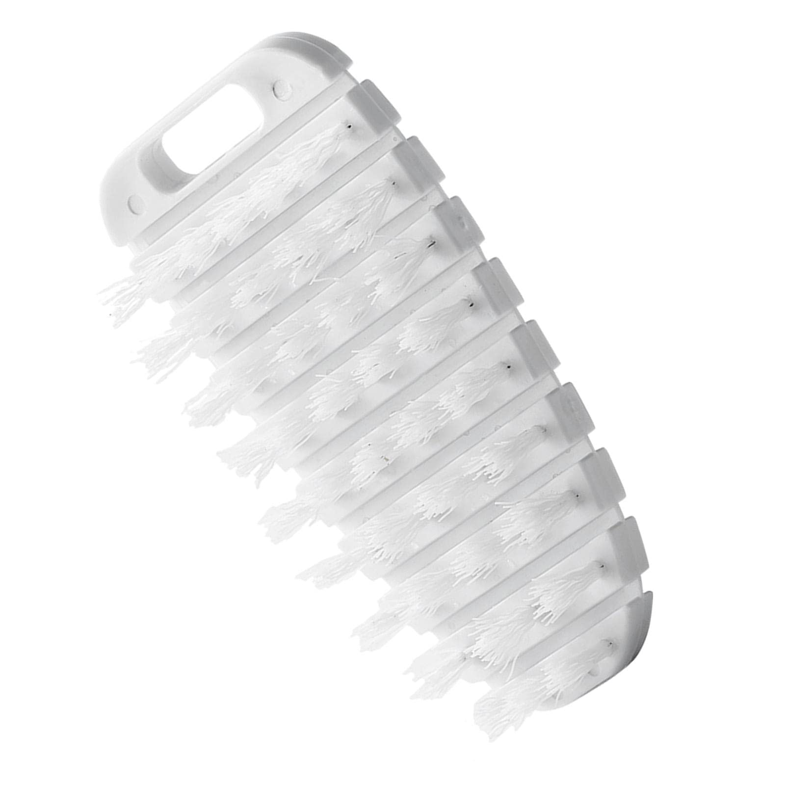 FAKEME Vegetable Scrubber Brush - White for Kitchen & Window Cleaning