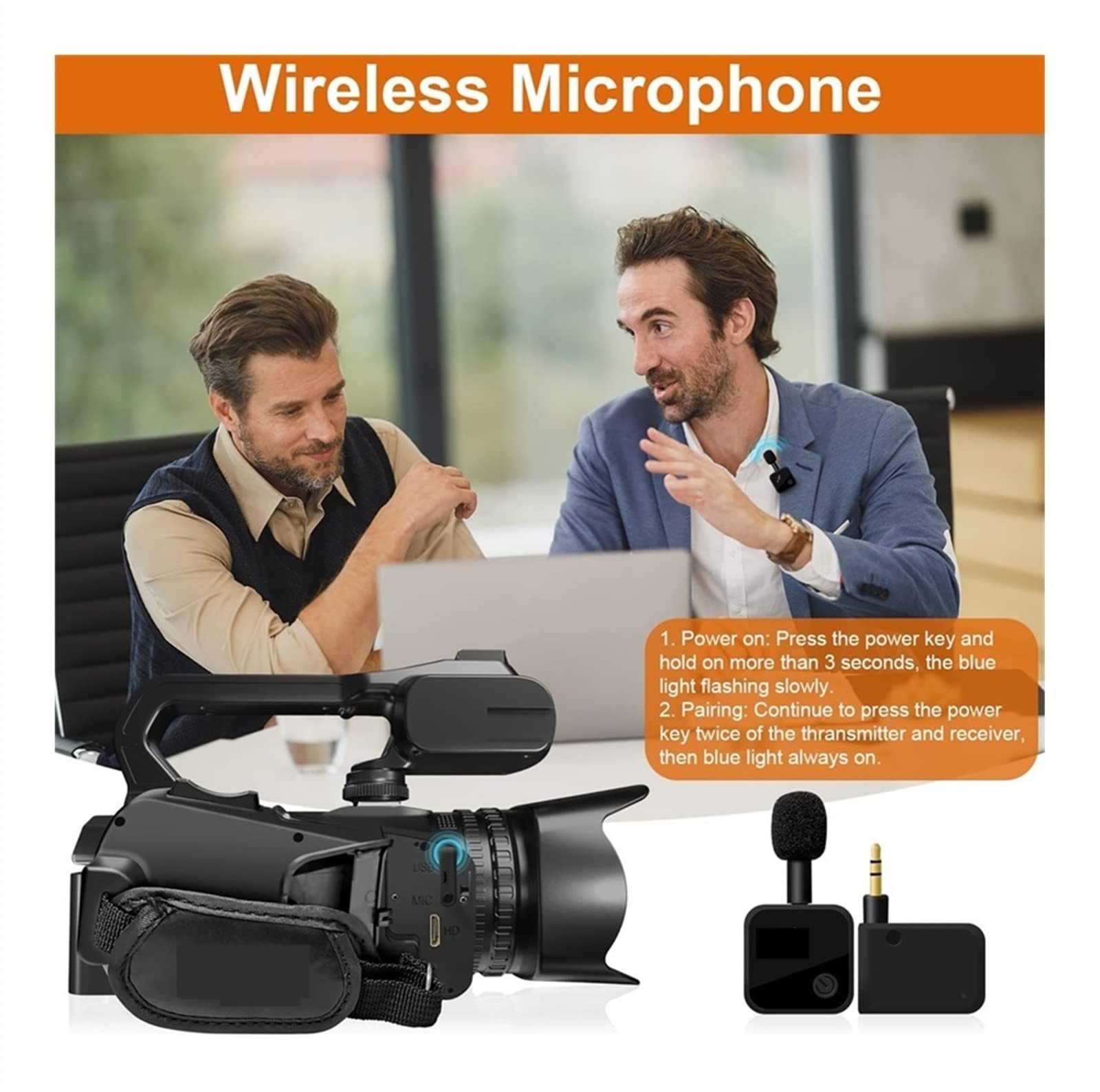 AUBEST 4K Camcorder - 18X Zoom Vlog Camera for YouTube & Streaming