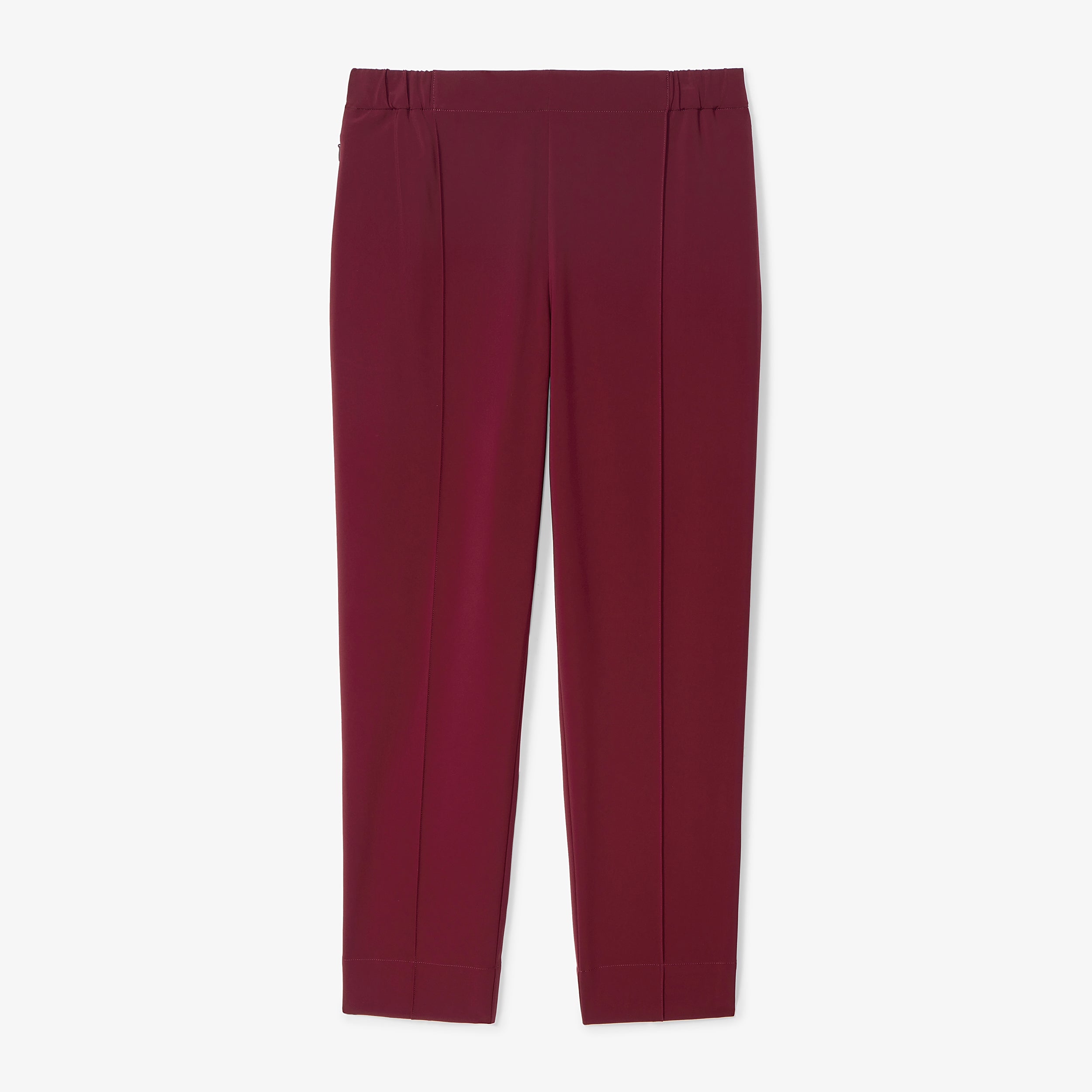 Colby Travel Pants for Women - OrigamiTech Stretchable Berry Jam Color - Perfect for Hiking, Business Trips & Casual Wear