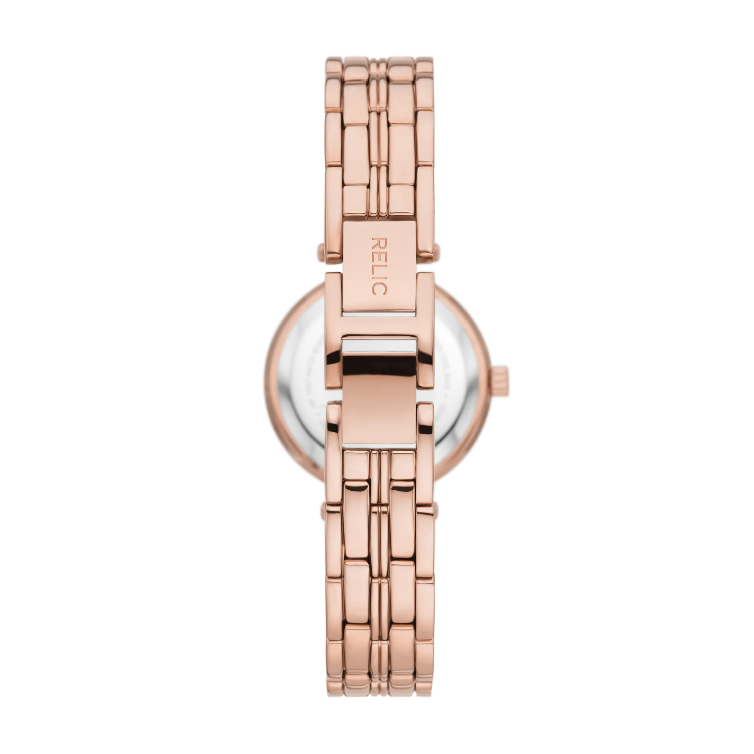 Fossil Women's Anita Glitz Rose Gold-Tone Alloy Bracelet Watch - Stylish & Elegant Timepiece for Everyday Wear, Office & Special Occasions (Model ZR34628)