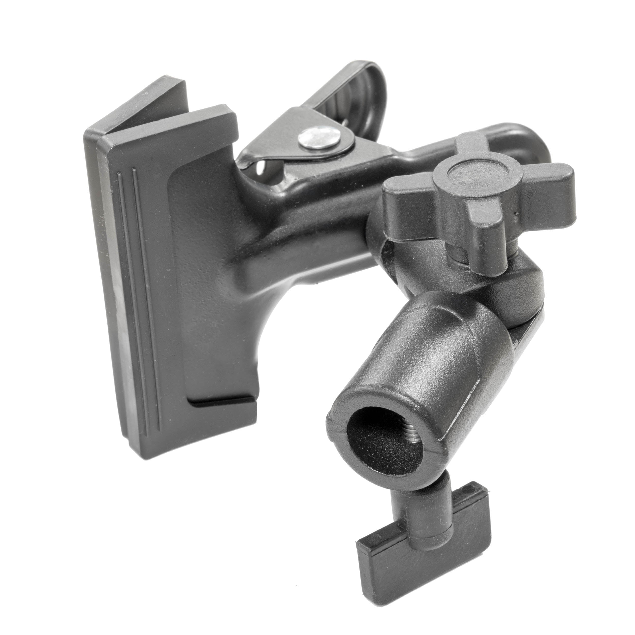 Professional 240cm Air Cushioned Studio Light Stand with Background Reflector Clamp - Perfect for Photography, Videography & YouTube Content Creation