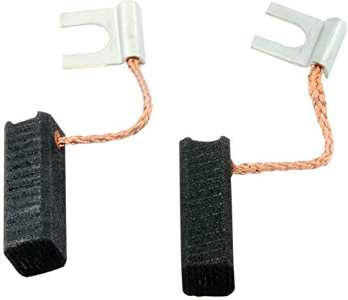 Replacement Carbon Brushes 0104_Casals_2T16 for Casals 2T16 Power Tools - with Cable & Connector - Compatible with Part #1.607.014.101 - Ideal for DIY Projects, Home Repairs, and Professional Workshop Use