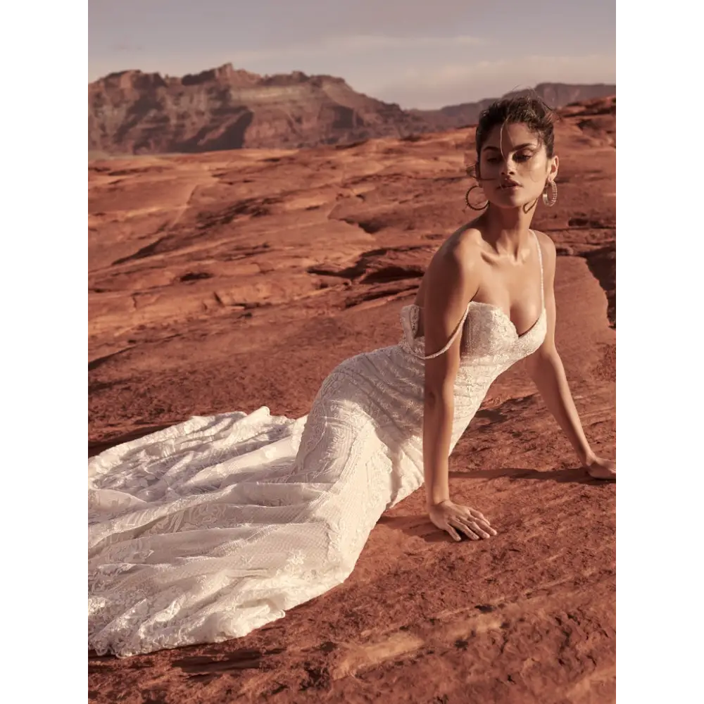 Bailey by Sottero and Midgley - Elegant Wedding Dress for Brides | Perfect for Church Ceremonies & Beach Weddings