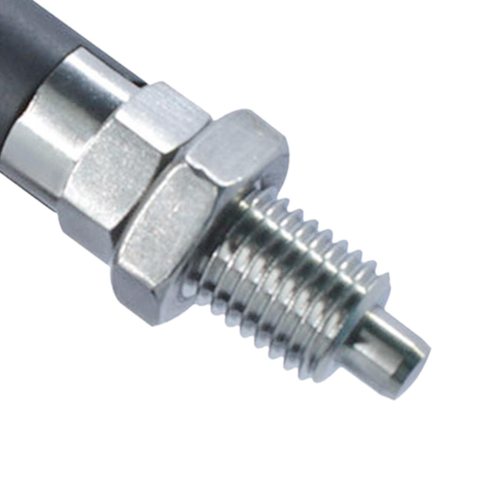 Self Locking Indexing Pin - M10 Spring Plunger with Lock Pin Bolt for Secure Fastening | Ideal for Machinery, Automotive, and DIY Projects