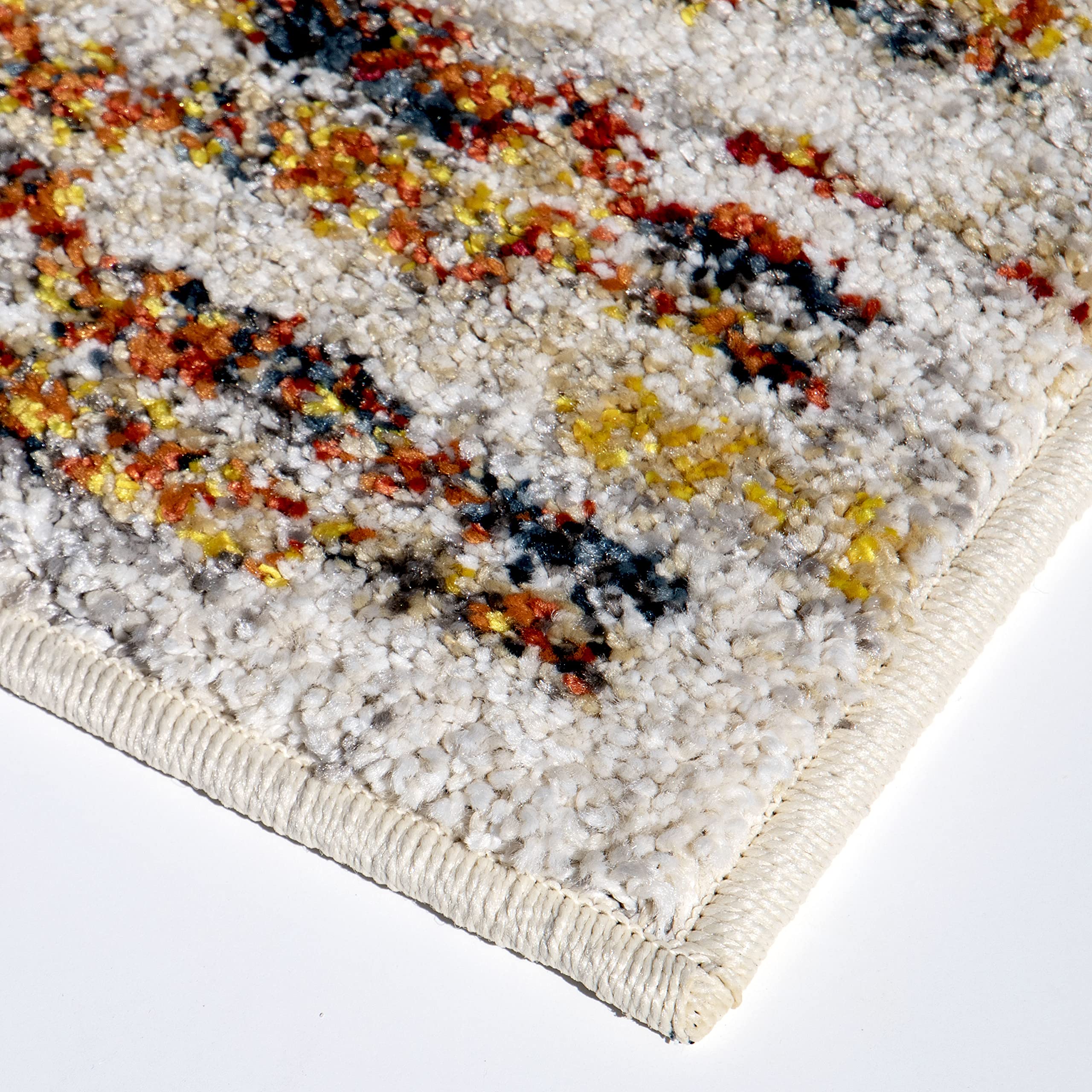 Orian Rugs West End Movement Area Rug - Soft Modern Bohemian Rug for Living Room, Bedroom & Home Decor