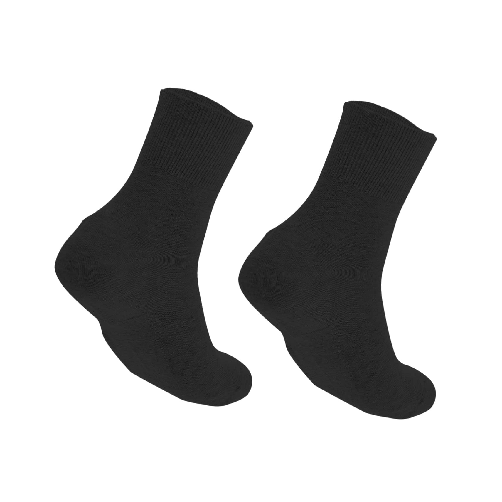 Beavorty Men's Cotton Socks for Cracked Heels & Rough Skin - Moisturizing & Softening Socks for Dry Feet Care - Ideal for Daily Wear, Work & Home Comfort