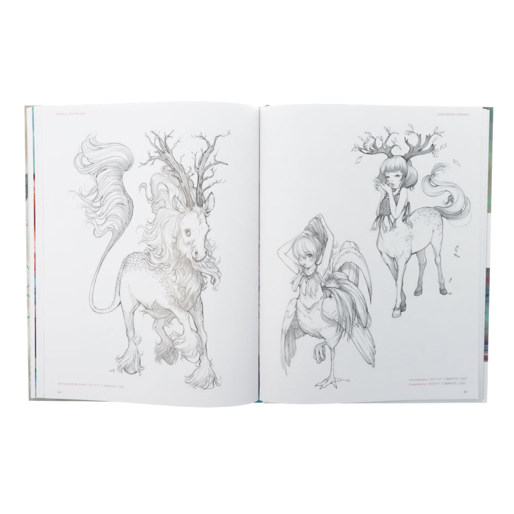 Dappled Daydreams: The Art of Camilla d'Errico - Fantasy Art Book for Collectors & Anime Fans - Perfect for Home Decor & Gift Giving