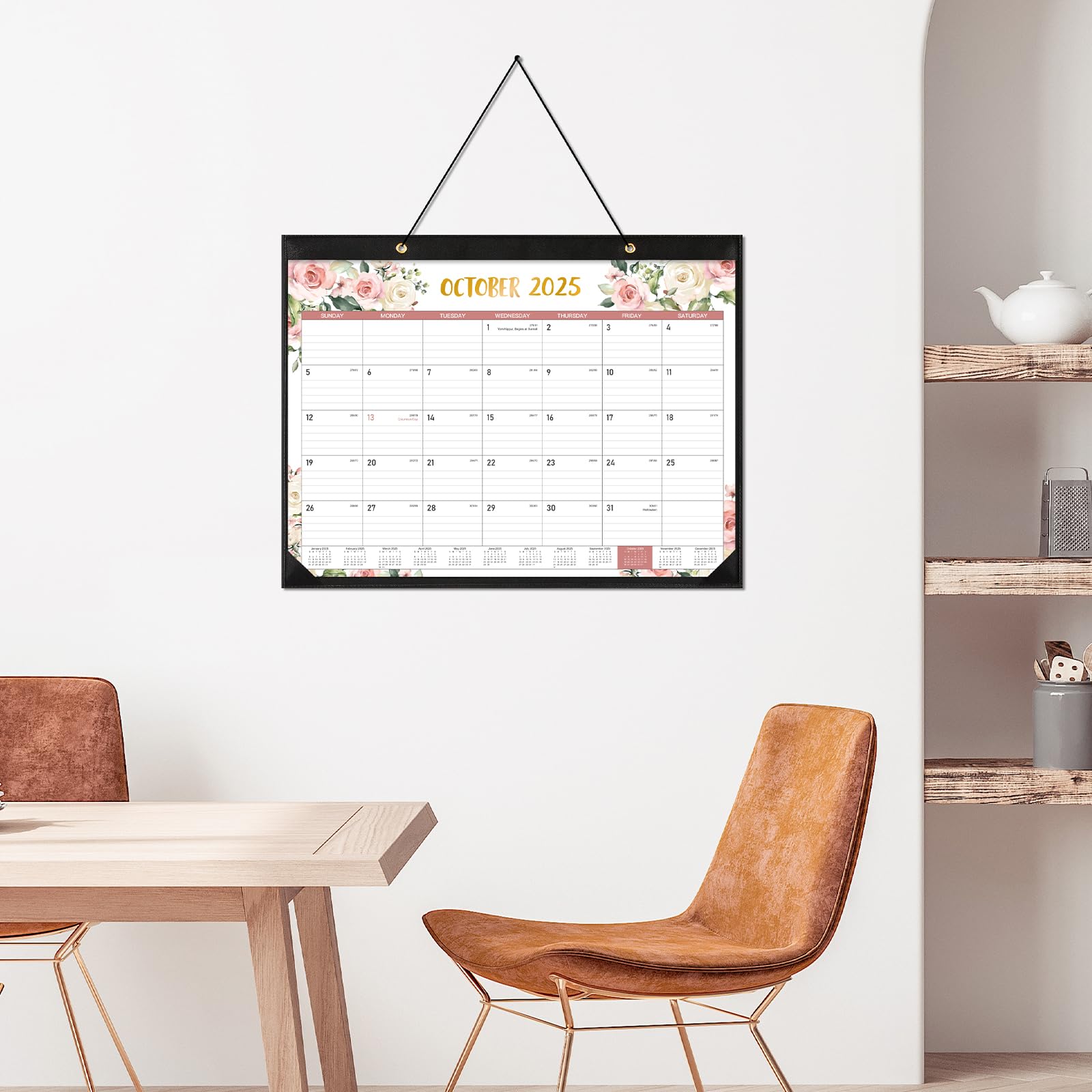 2025-2026 Large 18-Month Desk Calendar (22