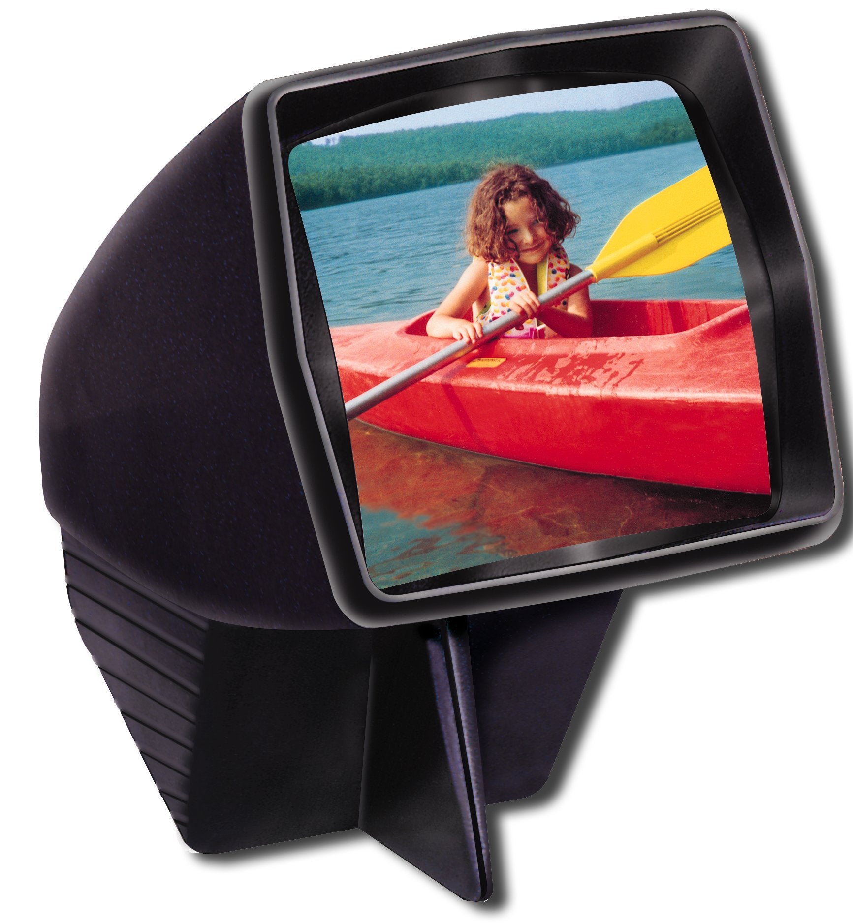 Pana Vue 1 Lighted 2x2 Slide Film Viewer for 35mm Negatives - Black Portable Film Scanner for Vintage Photos - Perfect for Home Archives, Photography Studios & Film Enthusiasts
