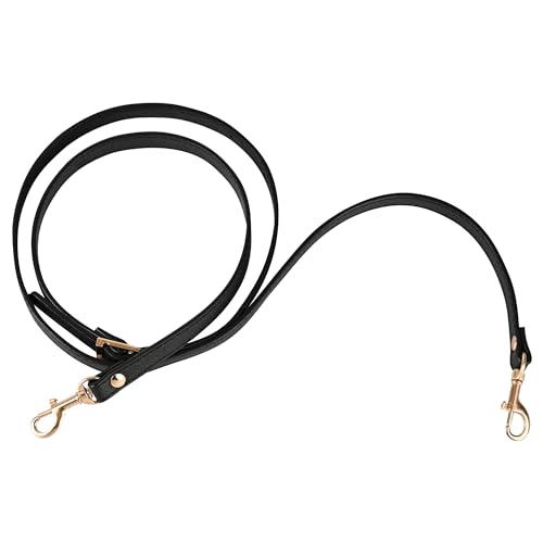 Black With Gold Buckle