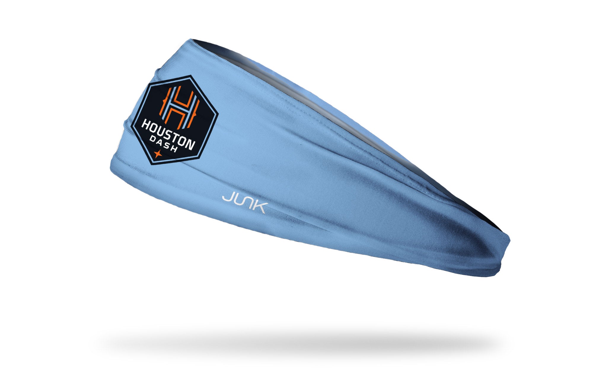 Houston Dash Logo Blue Big Bang Lite Headband - Adjustable Sports Headband for Women & Girls - Perfect for Soccer, Running, Workouts & Active Lifestyle
