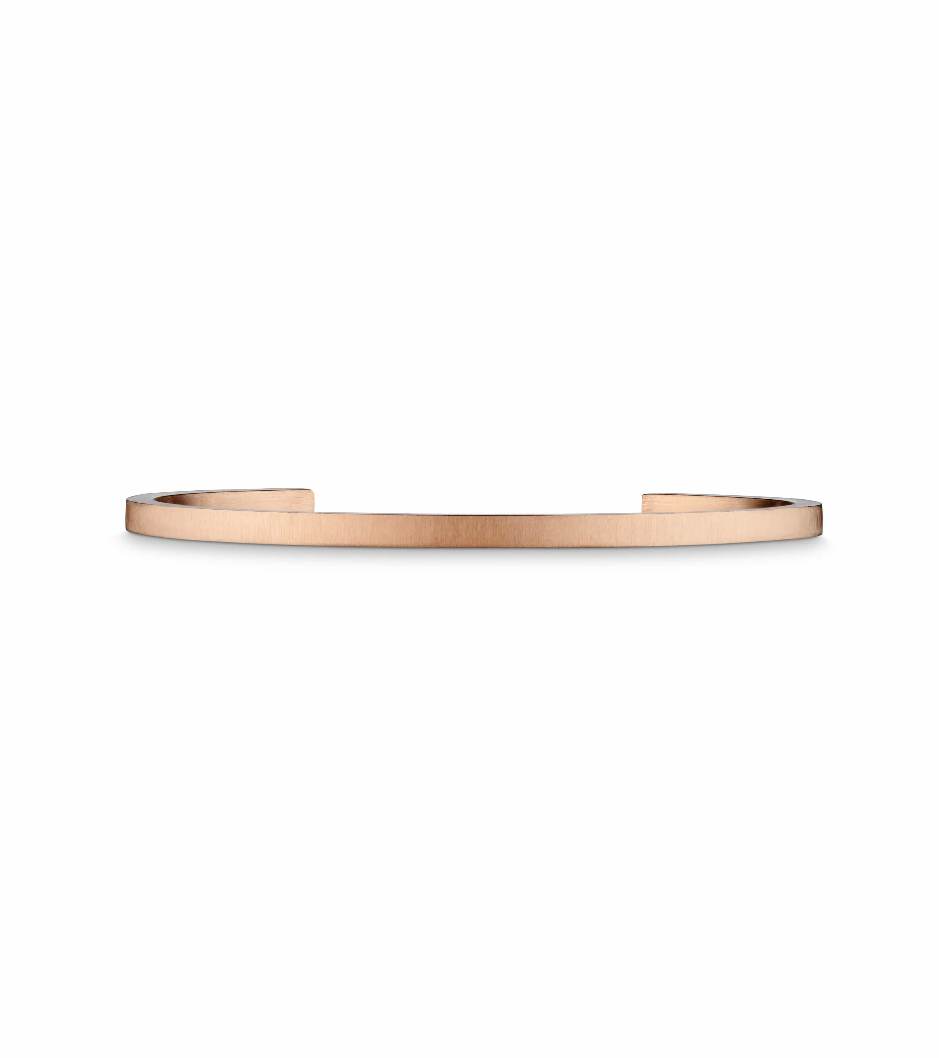 Ilse Collection 316L Stainless Steel Rose Gold Bangle Bracelet for Women - Elegant Jewelry Gift for Anniversary, Birthday & Everyday Wear
