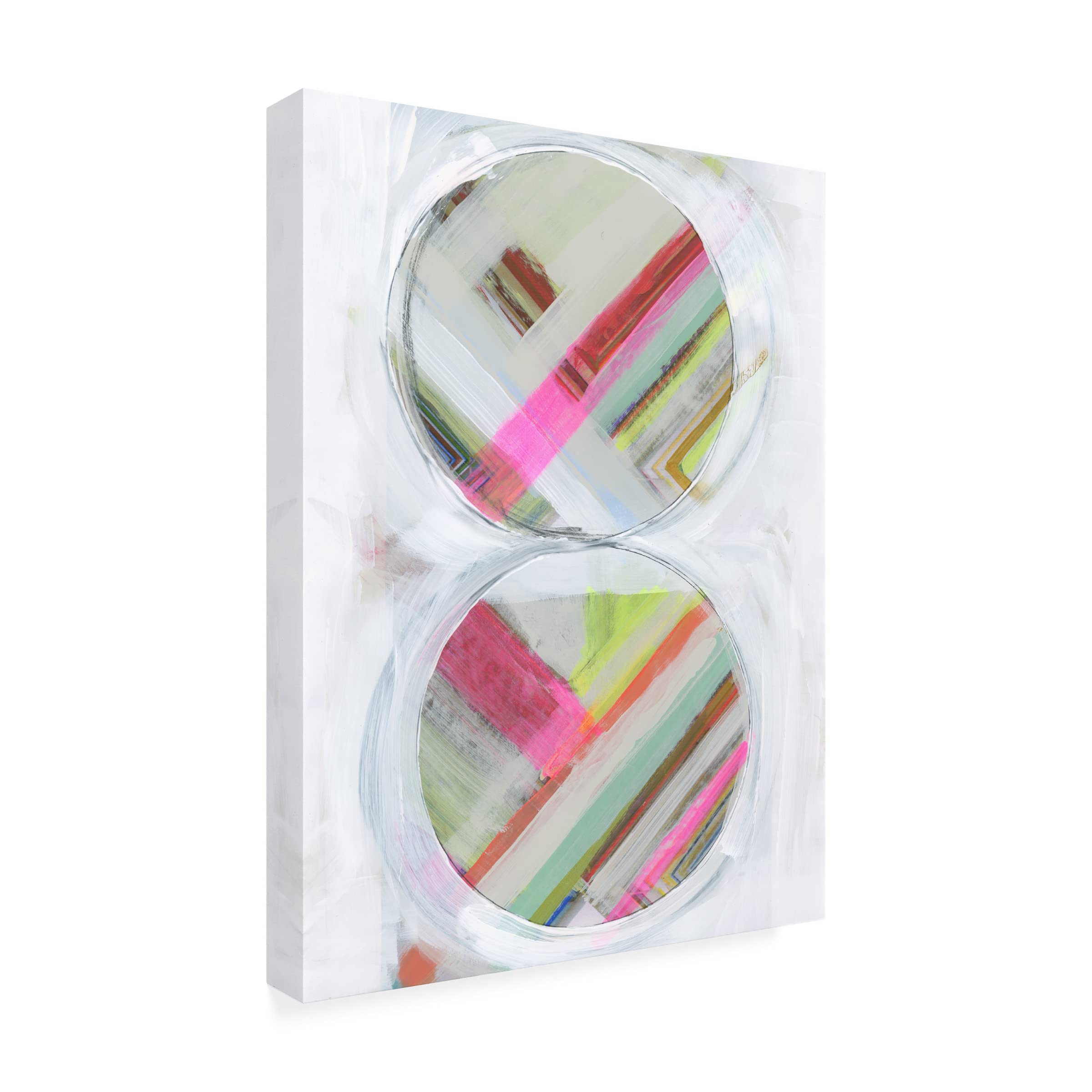 Bellissimo Art 'Art in Whites I' Premium Canvas Wall Art - 14x19 Inches - Modern Home Decor for Living Room, Bedroom & Office