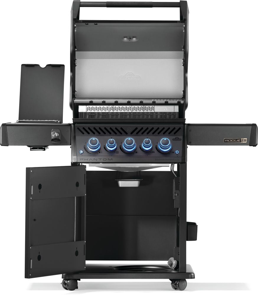 Napoleon Phantom Rogue PRO S 425 RSIB Gas Grill - Premium Outdoor BBQ Grill with Rotisserie Kit - Perfect for Backyard Parties, Camping & Tailgating