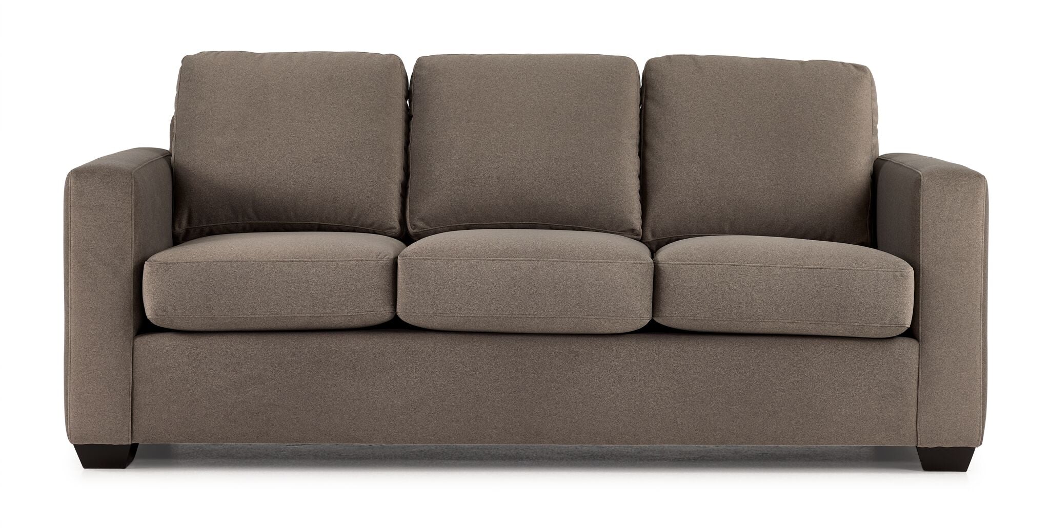 Premium Caleb Sofa in Arlo Brown - Modern Comfort for Living Room, Office & Lounge Areas