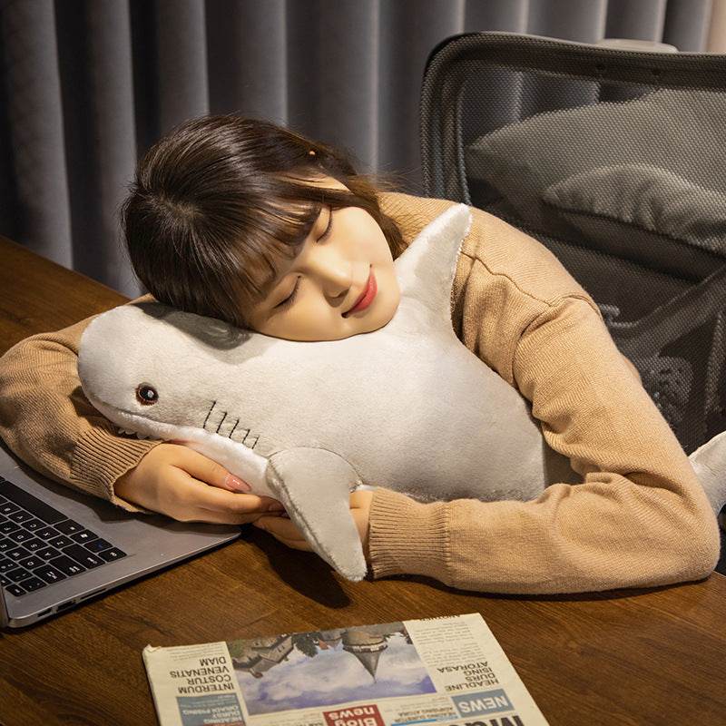 MegaJaws: Giant 5ft Shark Plush Toy - Extra Large Stuffed Animal Shark for Kids & Adults | Perfect for Bedroom Decor, Birthday Gifts, and Shark Lovers Collection