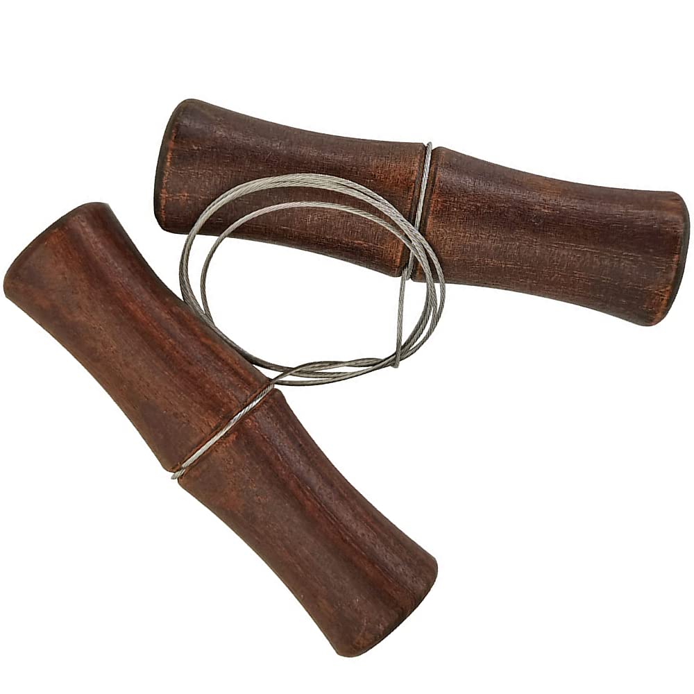Stainless Steel Twisted Wire Clay Cutter with Wood Handle - Professional Pottery Tool for Cutting Clay, Dough, Plasticine & Cheese - Perfect for Ceramic Art, Sculpture & DIY Crafts