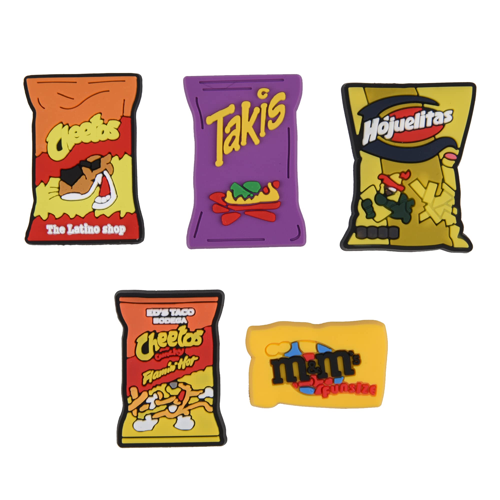 Food Shoe Charms - Cute & Stylish Shoe Accessories for Teens, Kids, Women & Men | Perfect for Sneakers, Crocs & Casual Shoes