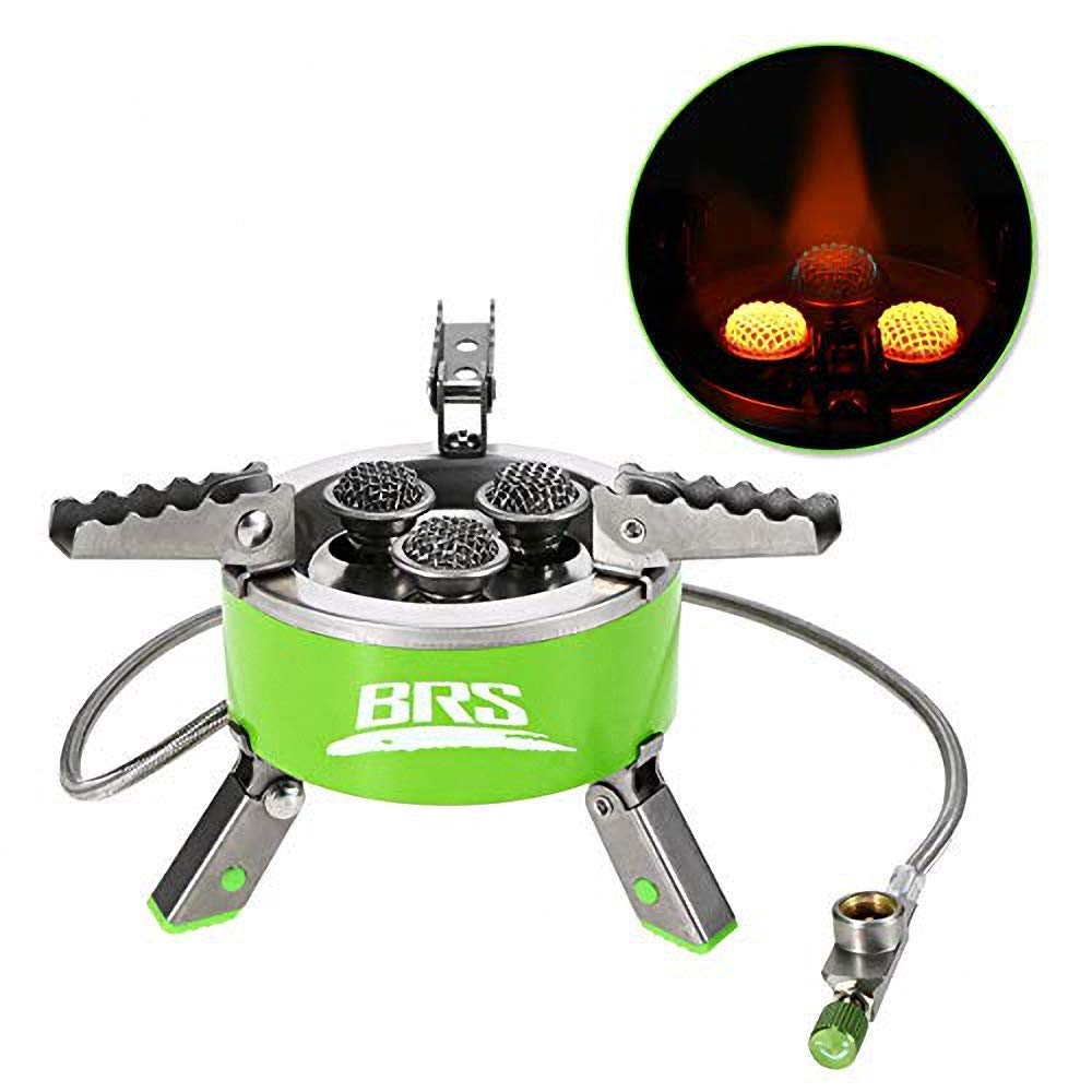 Portable Camping Stove - Compact Stainless Steel Gas Stove for Outdoor Cooking, BBQ, Hiking & Picnics | Perfect for Backpacking, Tailgating & Emergency Preparedness