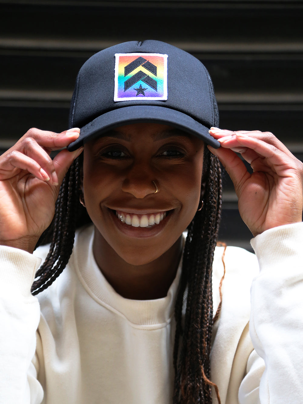 Barry's Pride Trucker Hat - Adjustable Snapback Cap for Men & Women - Comfortable & Stylish for Outdoor Activities, Sports & Casual Wear