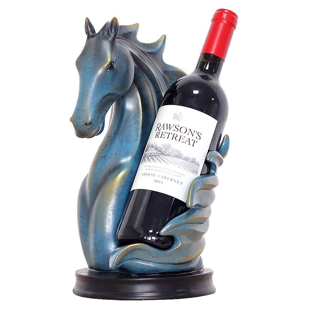 Eco-Friendly Resin Wine Rack Holder - Multi-Functional Home Decor & Gift for Wine Storage | Safe, Stable Wine Display for Kitchen, Dining Room & Bar Decor