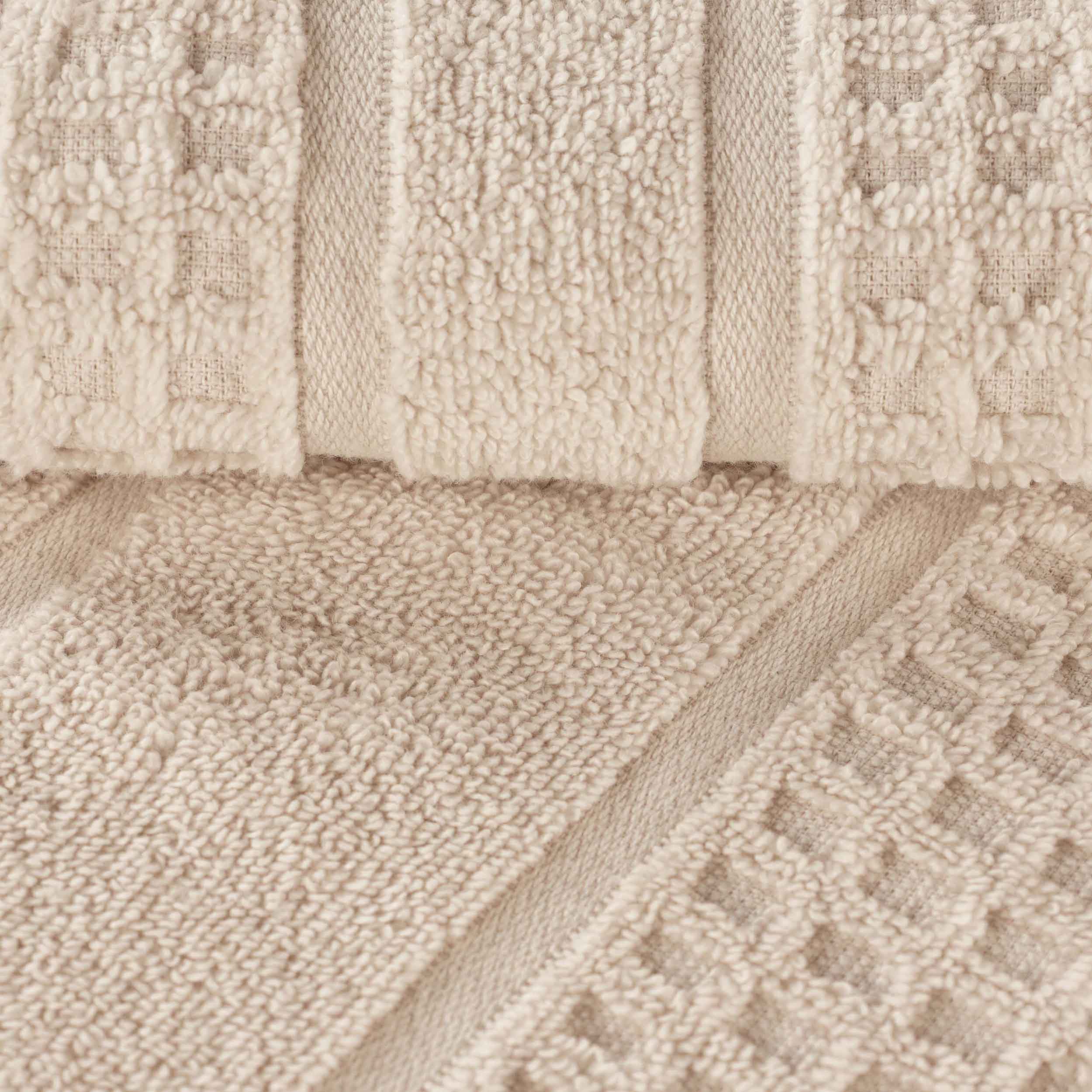 Premium Zero Twist Cotton Waffle Bath Towels - Ultra Soft & Absorbent Honeycomb Weave - Set of 3 for Spa, Bathroom & Beach Use