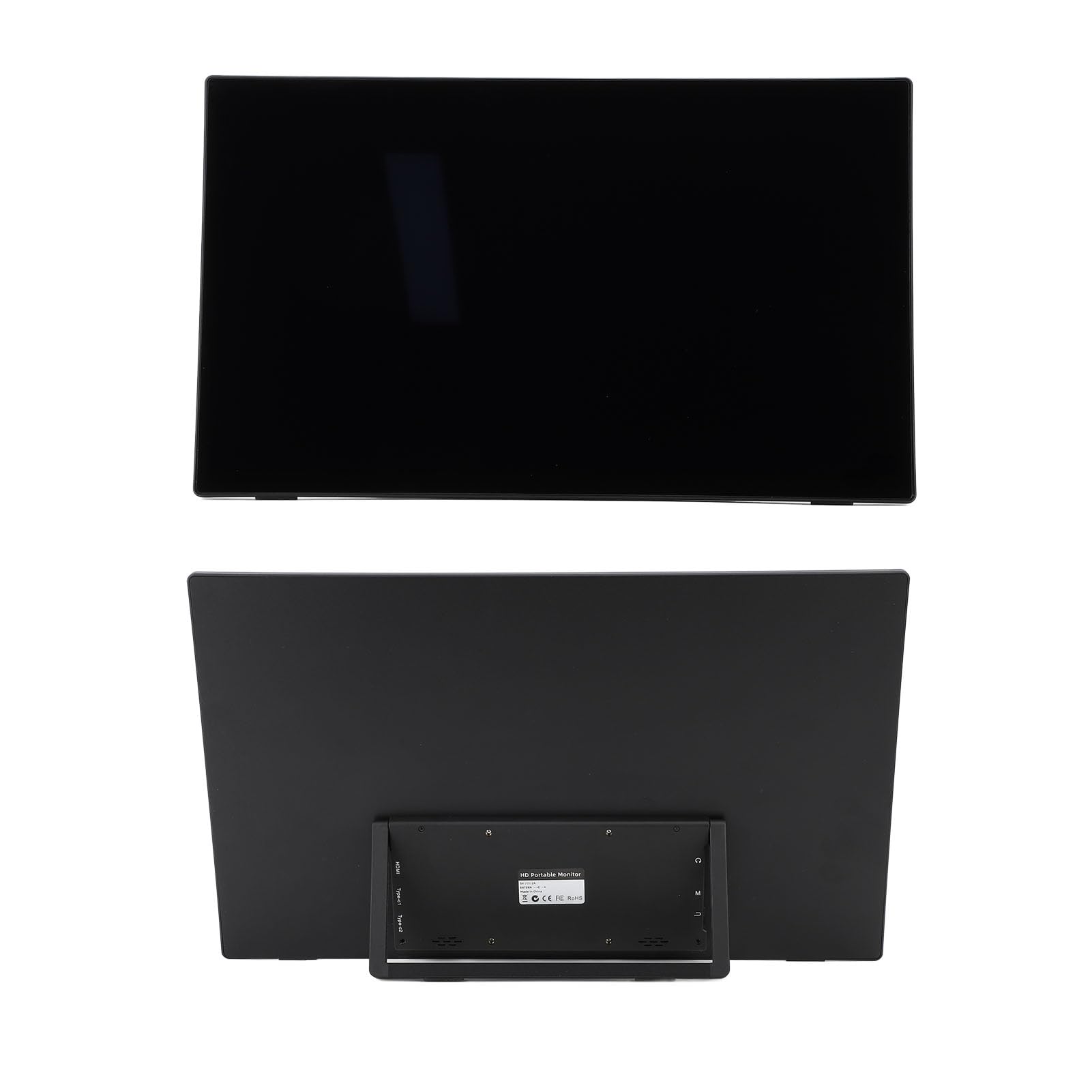 Depisuta 18.5 Inch Portable Touchscreen Monitor - Full HD 1920x1280, 100% sRGB, USB-C & HDMI, Built-in Speakers - Perfect for Travel, Business, Gaming & Home Office Use with Laptop, PC & Game Consoles