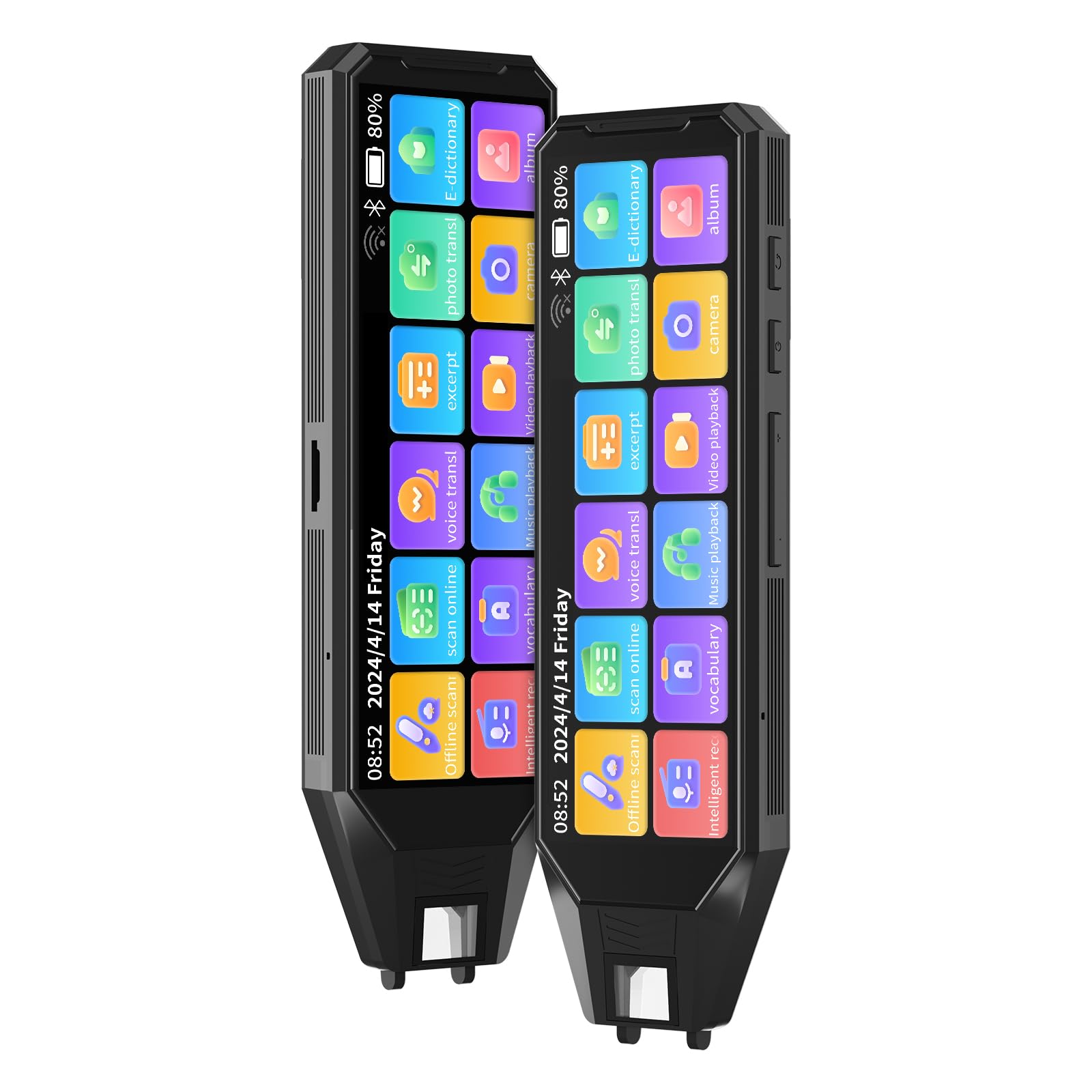 Multilingual Language Translator Pen - 142 Languages Real-Time Two-Way Translation Device with 4.58
