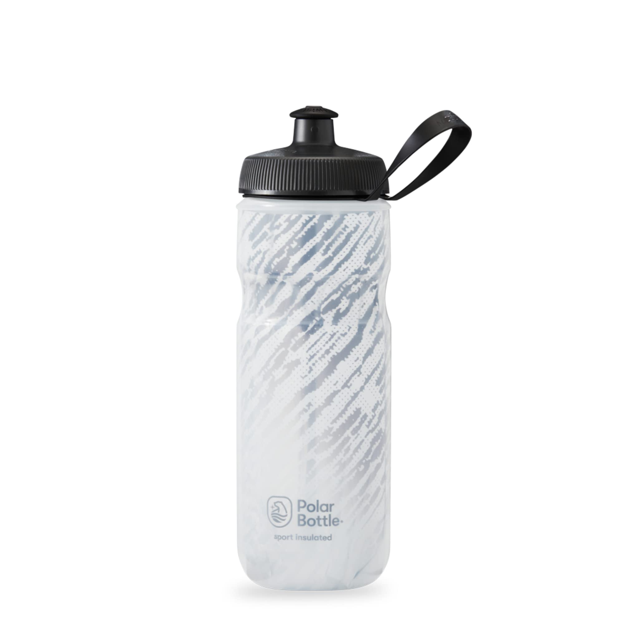 Polar Bottle Sport Insulated Water Bottle by HydraPak (20oz & 24oz) – Leak Proof, BPA Free, Keeps Drinks Cold 2x Longer – Perfect for Cycling, Hiking & Outdoor Activities