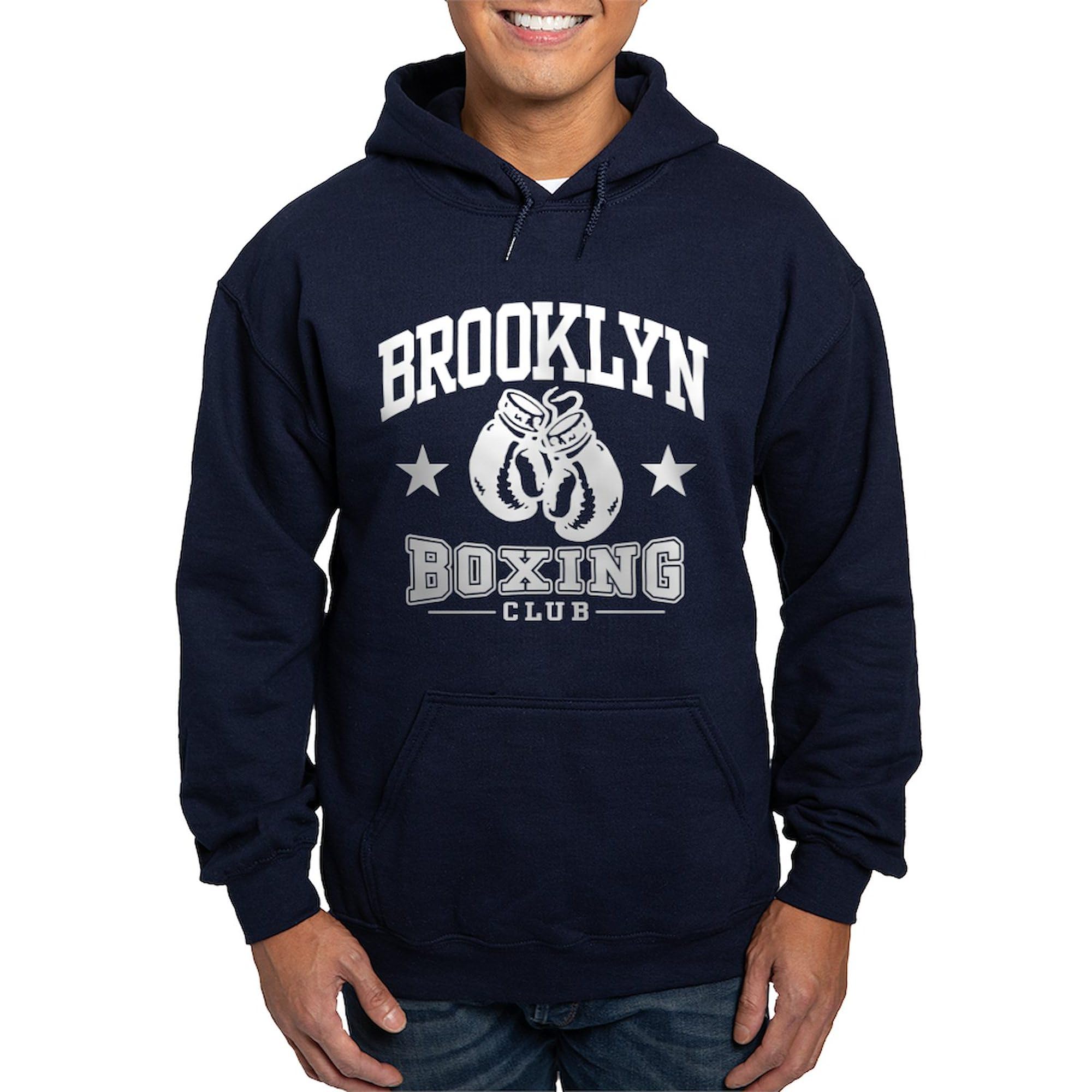 Brooklyn Boxing Hoodie for Men - Dark Regular Fit Pullover Sweatshirt | Gym, Training & Casual Wear