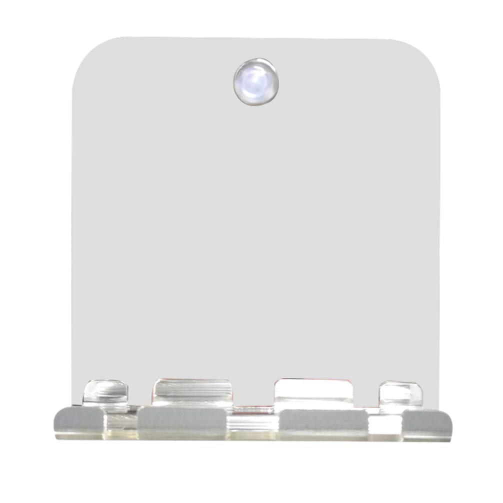 Beaupretty Anti-Fog Bathroom Mirror - Unbreakable Shower Shaving Mirror with Razor Hook for Men & Women - Perfect for Home, Travel & Gym Use - Fogless Design for Clear Reflection While Shaving or Applying Makeup