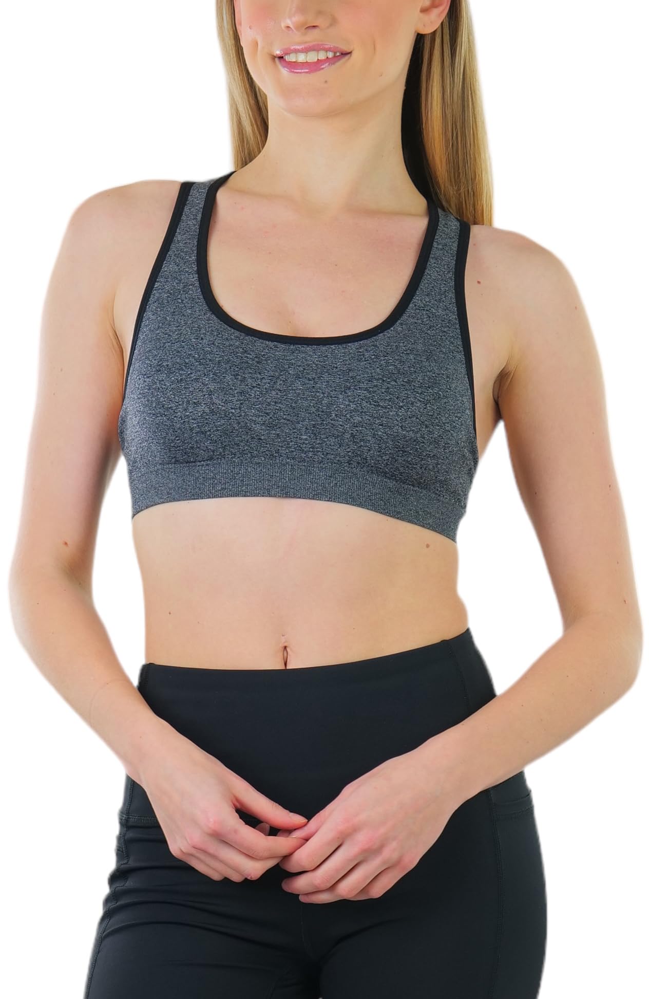ToBeInStyle Women’s Seamless Wire-Free Sports Bras & Bralettes - Supportive Comfort for Yoga, Gym & Everyday Wear