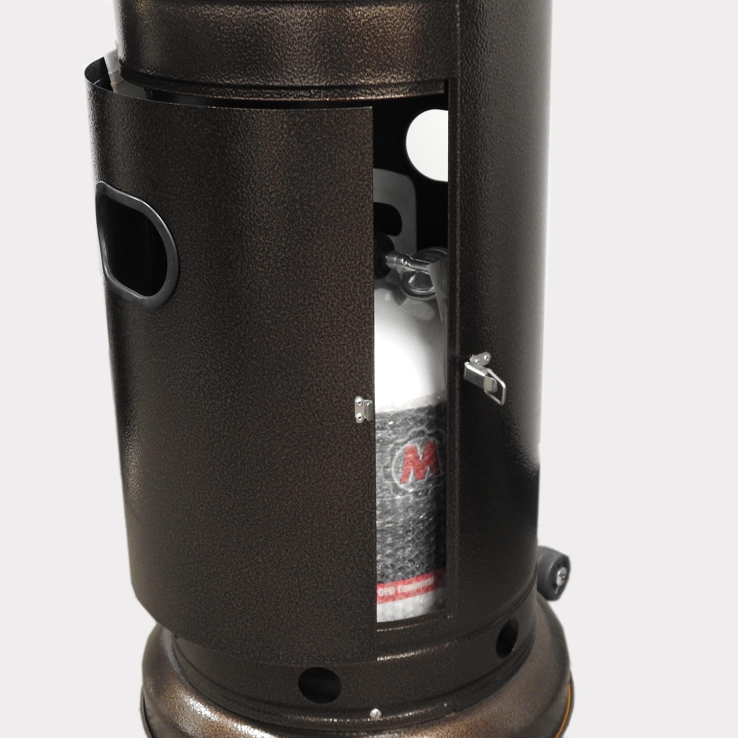 AZ Patio Heaters - Outdoor Propane Patio Heater in Hammered Bronze Finish, 48,000 BTU, for Backyard, Deck, Restaurant & Outdoor Dining Areas
