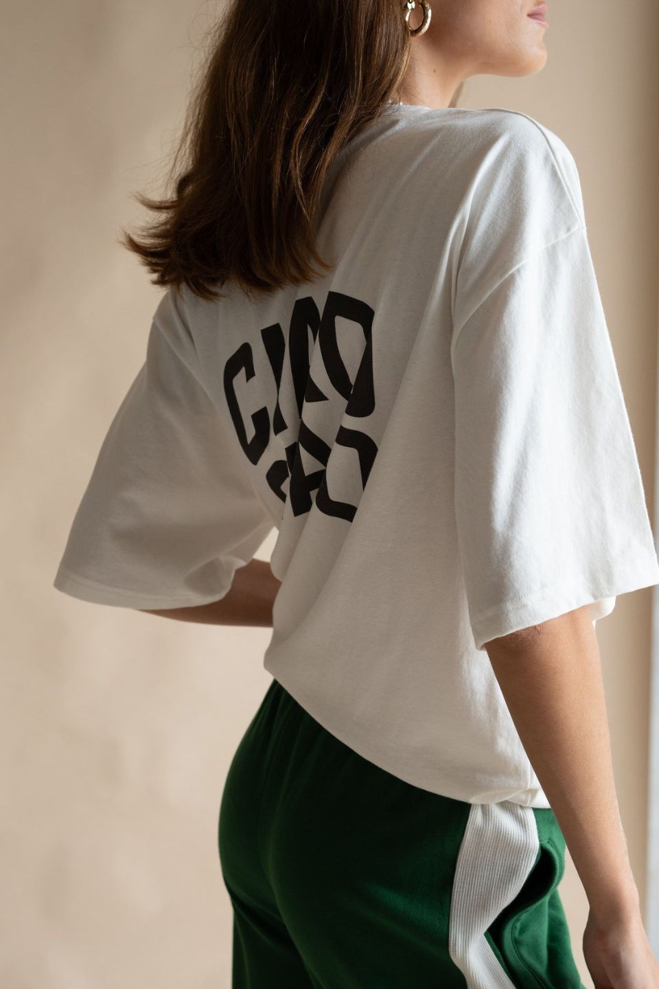 Ciao Ciao Snow Print T-Shirt - Soft Cotton Graphic Tee for Women & Men - Winter Holiday Christmas Casual Wear