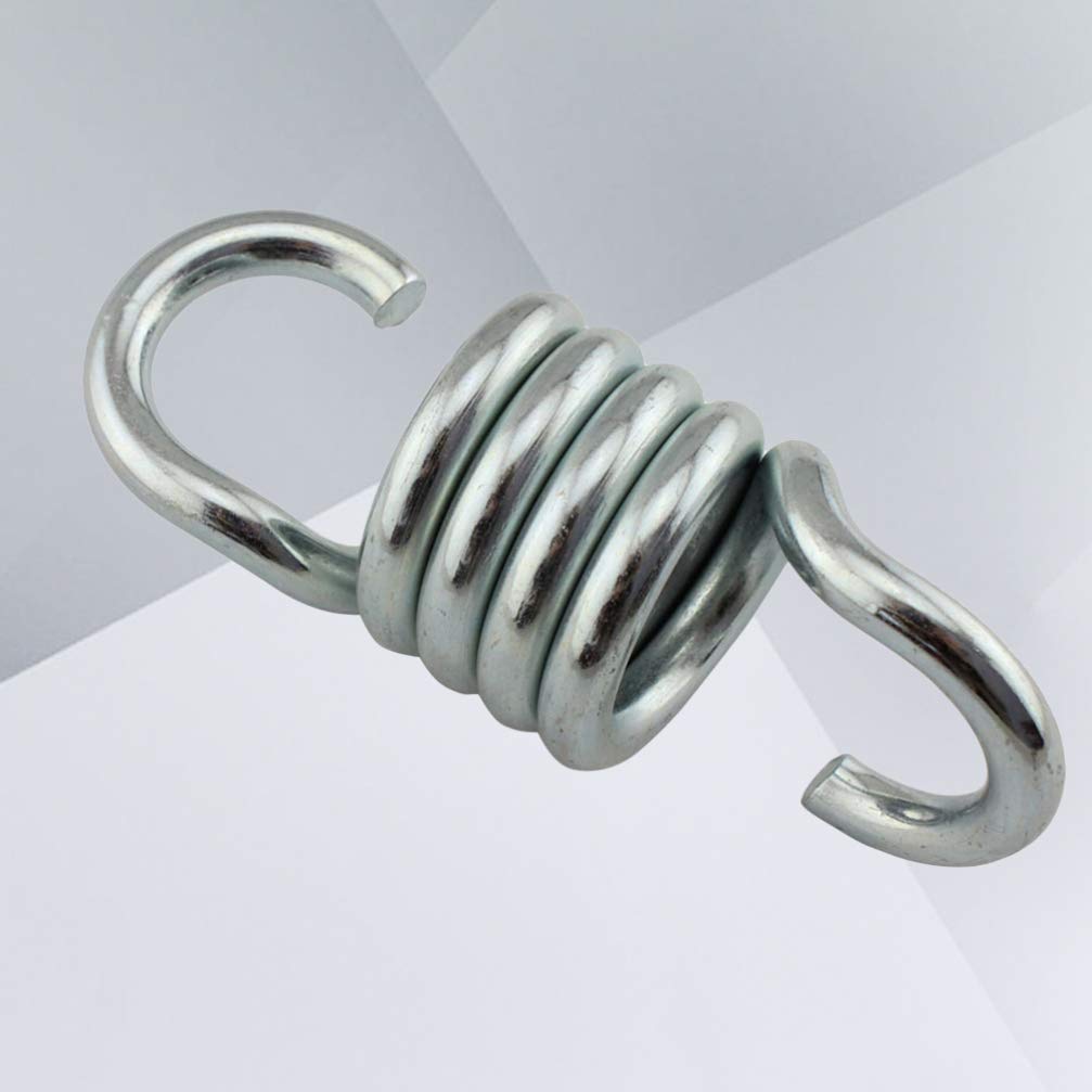 Heavy Duty Porch Swing Springs - Chrome Plated Hammock Suspension Hooks & Hardware for Outdoor Garden Swings, Cradles & Garment Racks - Durable Swing Springs for Patio, Backyard & Porch Relaxation