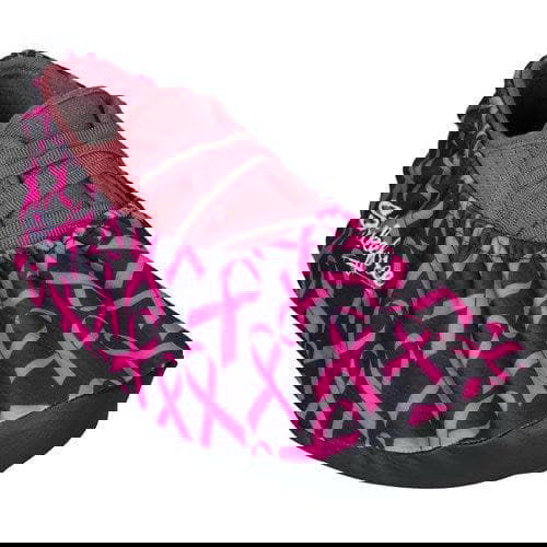 KR Strikeforce Flexx Pink Ribbons Shoe Covers - Breathable Non-Slip Shoe Protectors for Nurses, Doctors & Healthcare Workers - Perfect for Hospitals, Clinics & Medical Facilities