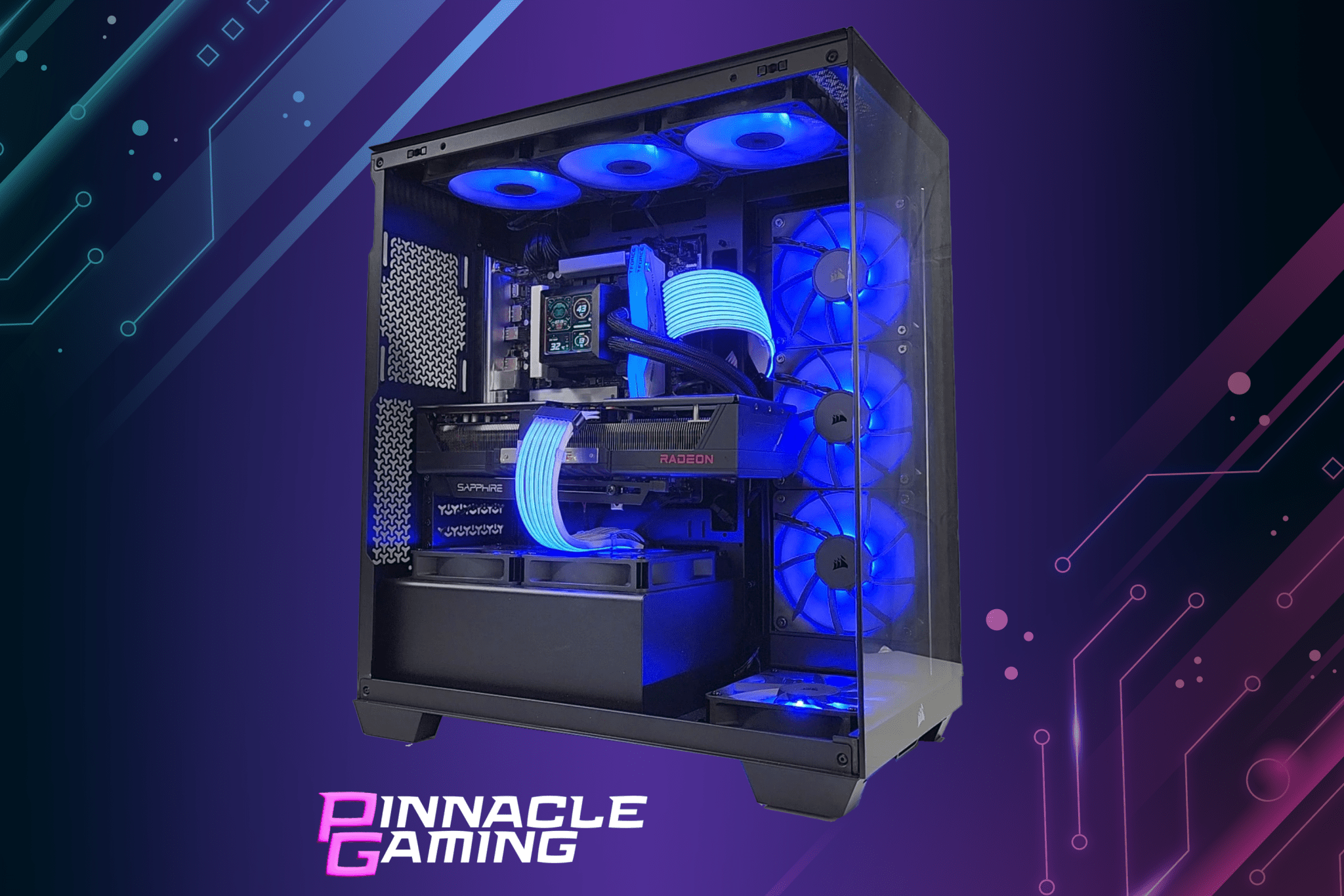 Custom Gaming Desktop PC - Intel Core Ultra 5, RTX 5070, 2TB SSD, 64GB DDR5 RAM, WiFi 6 - High Performance Computer for Gaming, Streaming & Content Creation