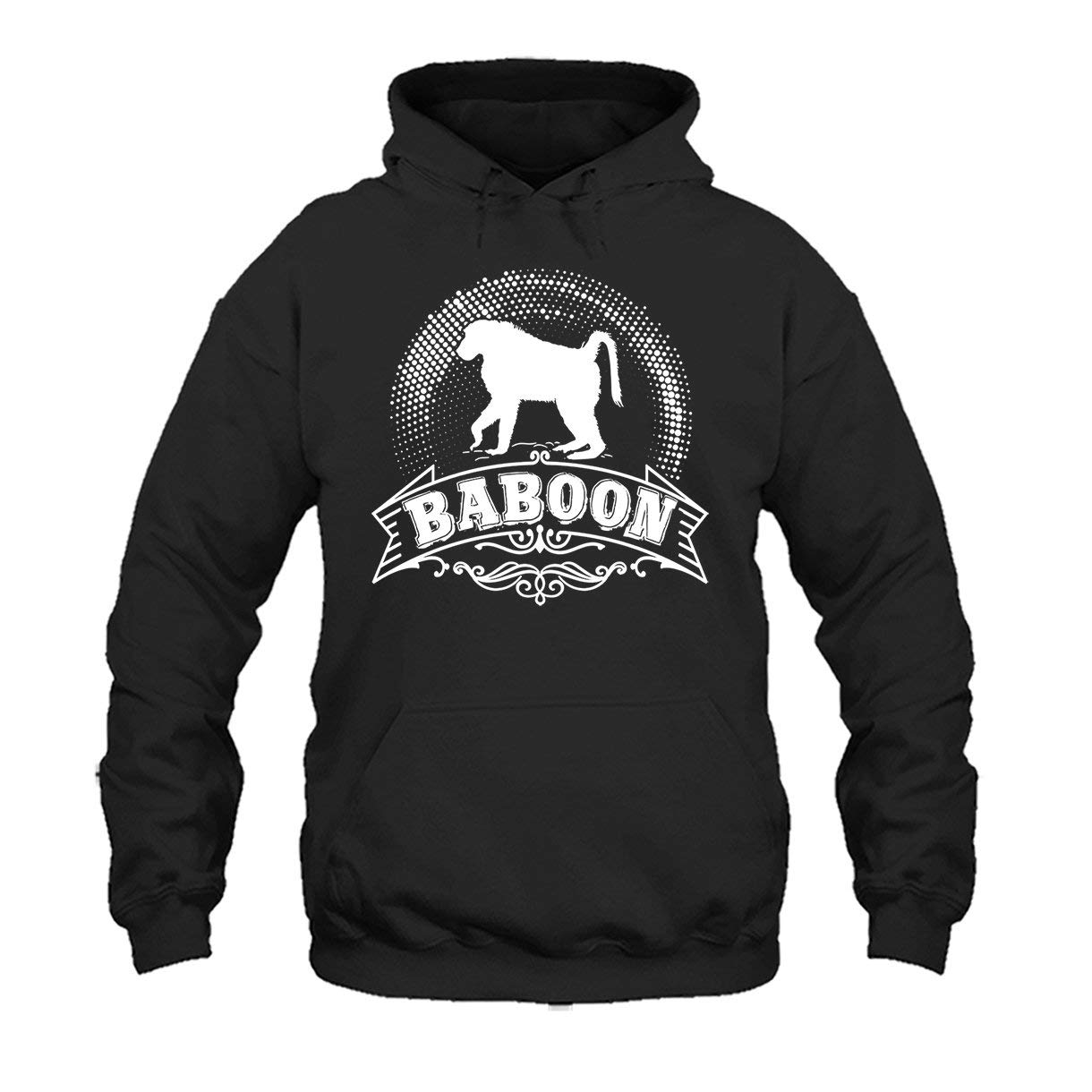 Vintage Style Baboon Graphic T-Shirt, Hoodie & Shirt - Cool Animal Print Tees for Men & Women - Perfect for Casual Wear, Street Fashion & Gifts