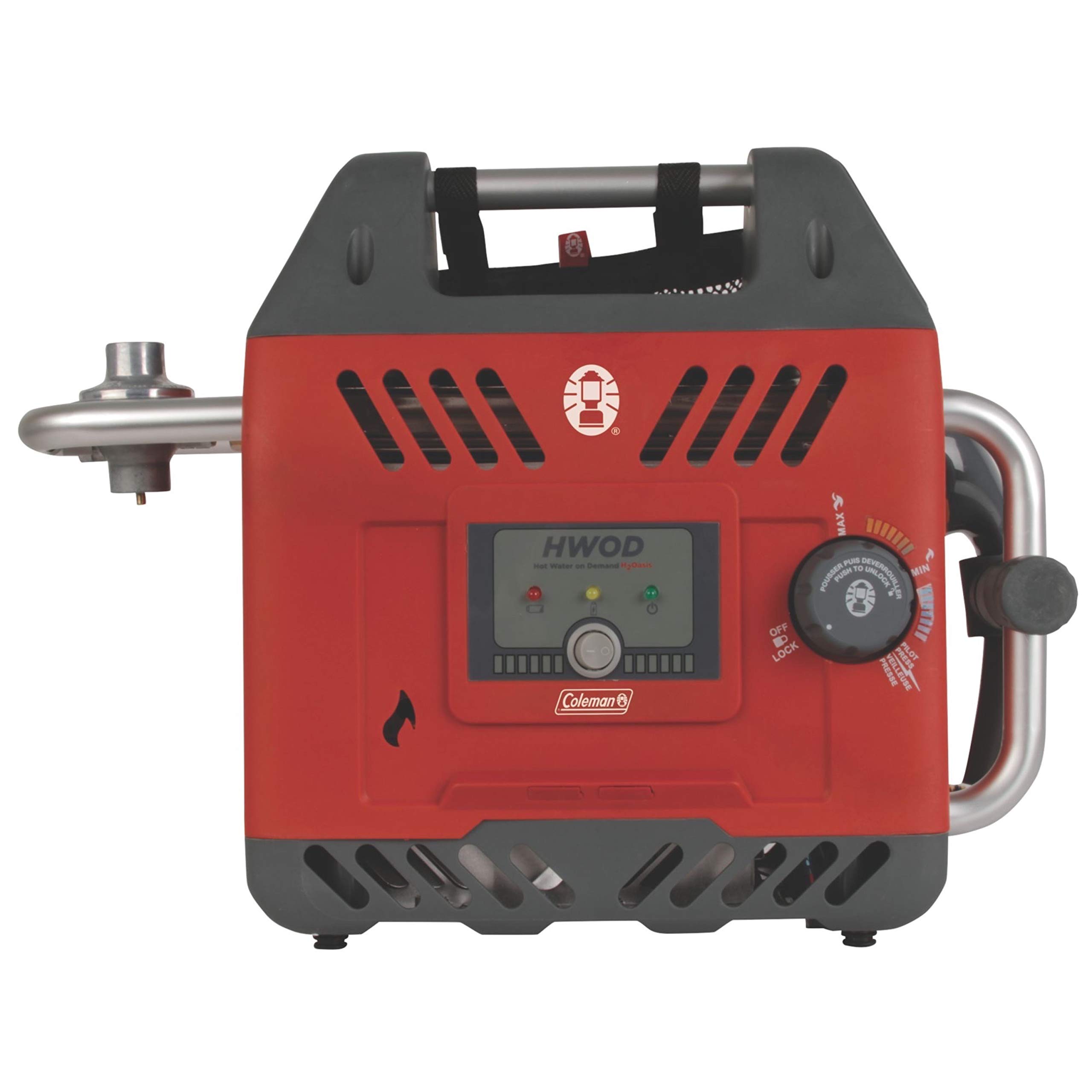 Coleman Portable Water Heater - On Demand Hot Water System for Camping, RV & Outdoor Showers | H2Oasis Tankless Heater for Travel, Hiking & Emergency Preparedness