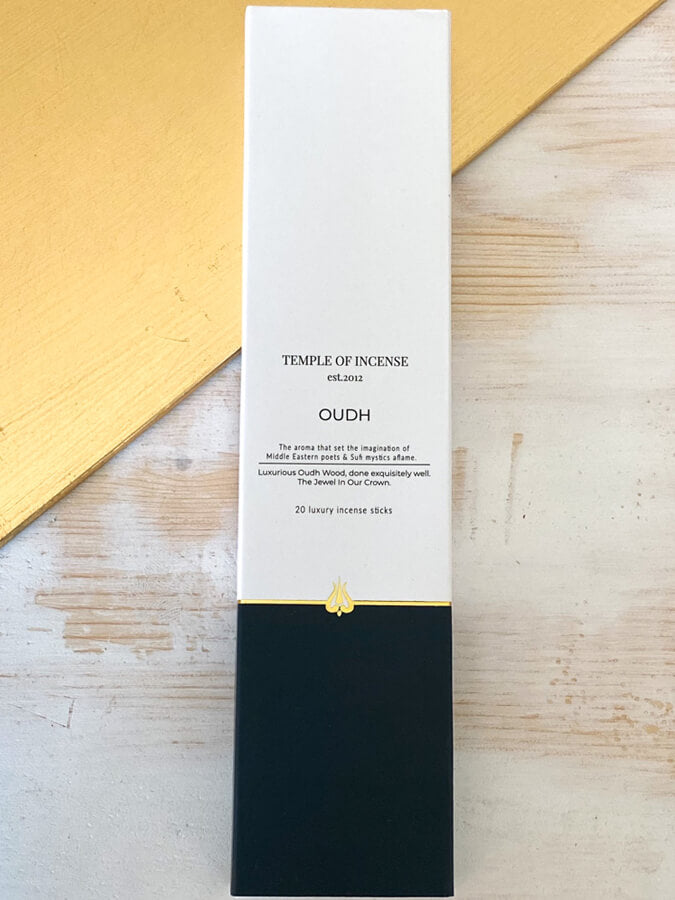Premium Temple of Incense Sticks - Natural Aromatic Incense for Meditation, Yoga & Relaxation - Handcrafted Spiritual Fragrance for Home, Office & Sacred Spaces