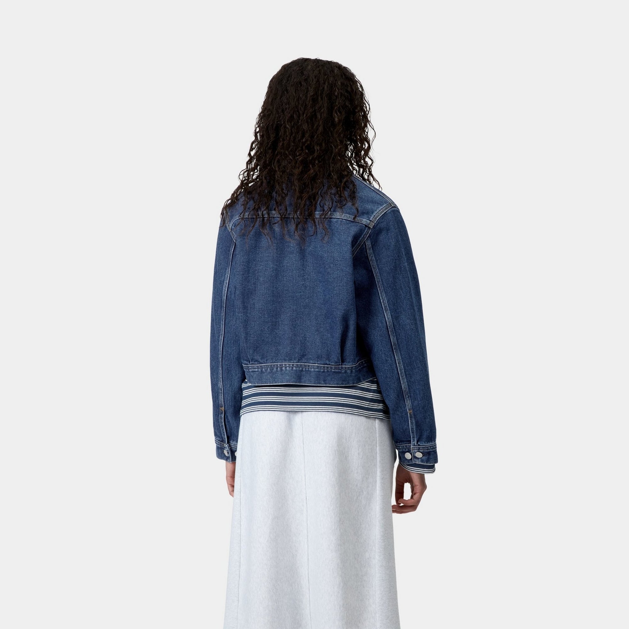Women's Arca Jacket - Lightweight Waterproof Windbreaker for Hiking & Outdoor Activities | Stone Washed Blue | Perfect for Camping, Travel & Everyday Wear