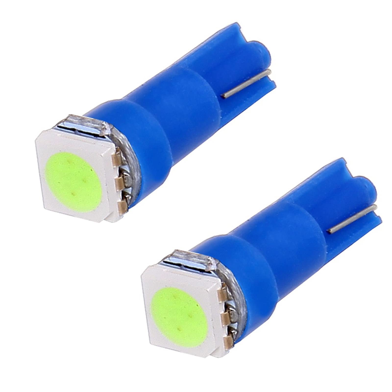 CCiyu T5 58 70 73 74 LED Wedge Light Bulb - Ice Blue Dashboard Gauge Replacement for Running Lights, Corner & Bumper Lights - Perfect for Car Interior Lighting & Night Driving