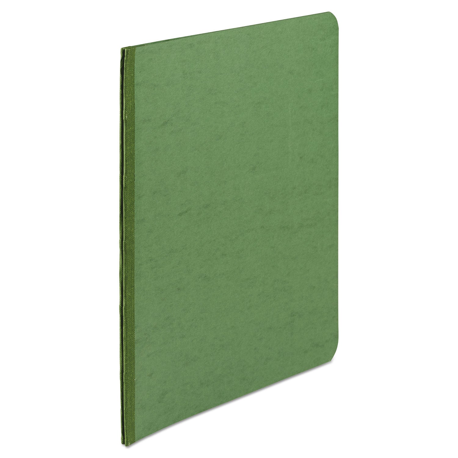 ACCO Presstex Report Cover with Tyvek Reinforced Hinge - Side Bound, 2-Piece Prong Fastener, 8.5 x 11 Inches, 3-Capacity, Dark Green - Perfect for Office Documents, School Reports & Professional Presentations