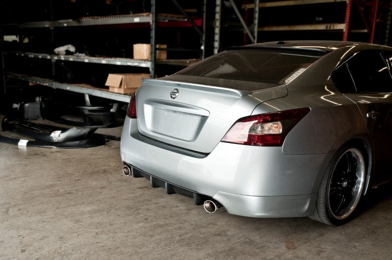 2009-2015 Nissan Maxima Rear Diffuser - Unpainted Performance Spoiler (KB127418) | Upgrade Your Car's Aerodynamics for Sporty Look & Better Handling