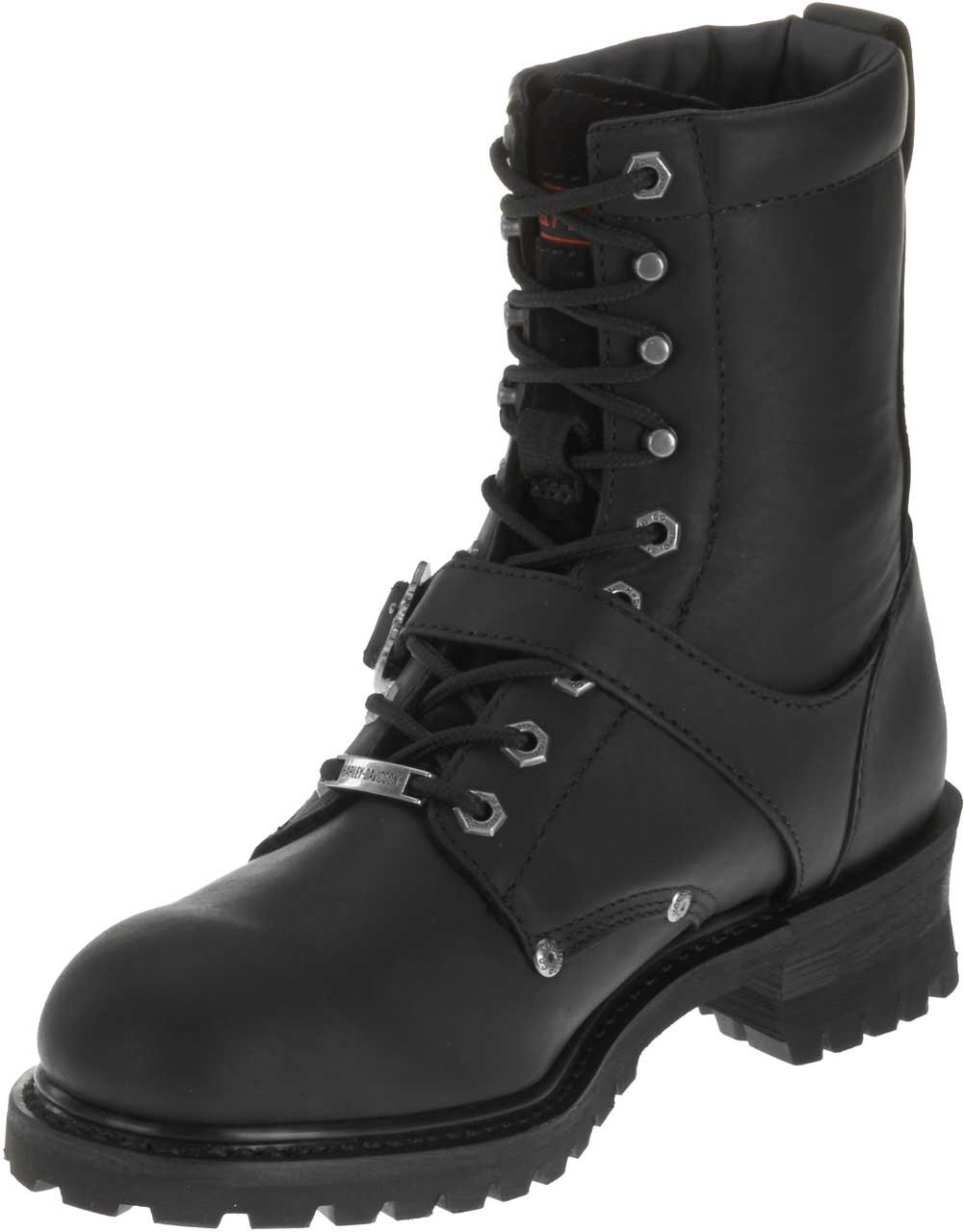 Harley-Davidson Men's Faded Glory Leather Motorcycle Boots - Rugged Biker Boots for Casual Riding & Everyday Wear - Perfect for Motorcycle Enthusiasts & Outdoor Adventures