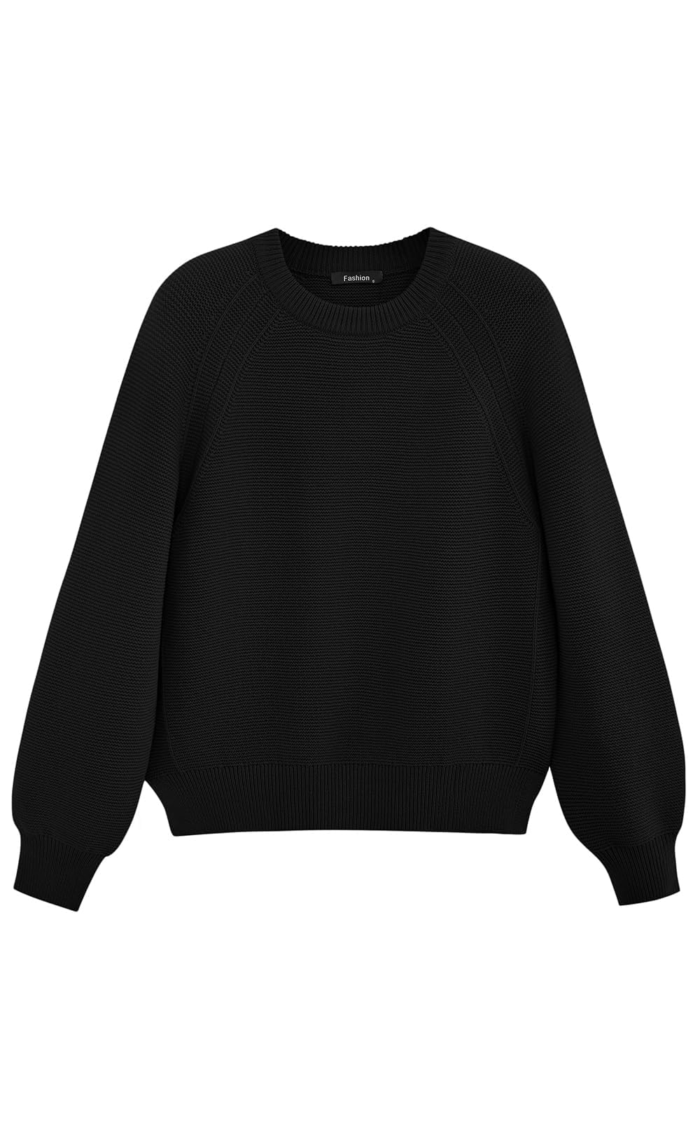 PRETTYGARDEN Women's Long Sleeve Ribbed Knit Pullover Sweater - Loose Crewneck Casual Top for Spring 2025 | Perfect for Office Wear, Weekend Outings & Layering