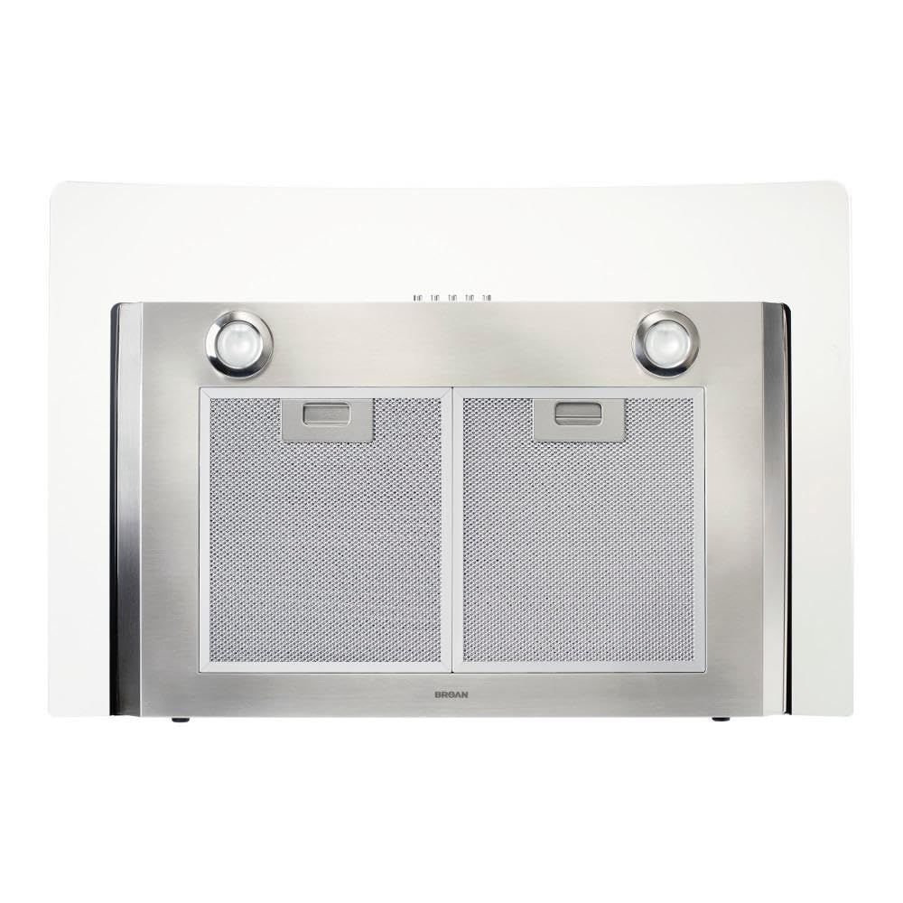 Stainless Steel Arched Glass Wall Mount Range Hood B5636SS - Modern Kitchen Ventilation for Gas & Electric Stoves