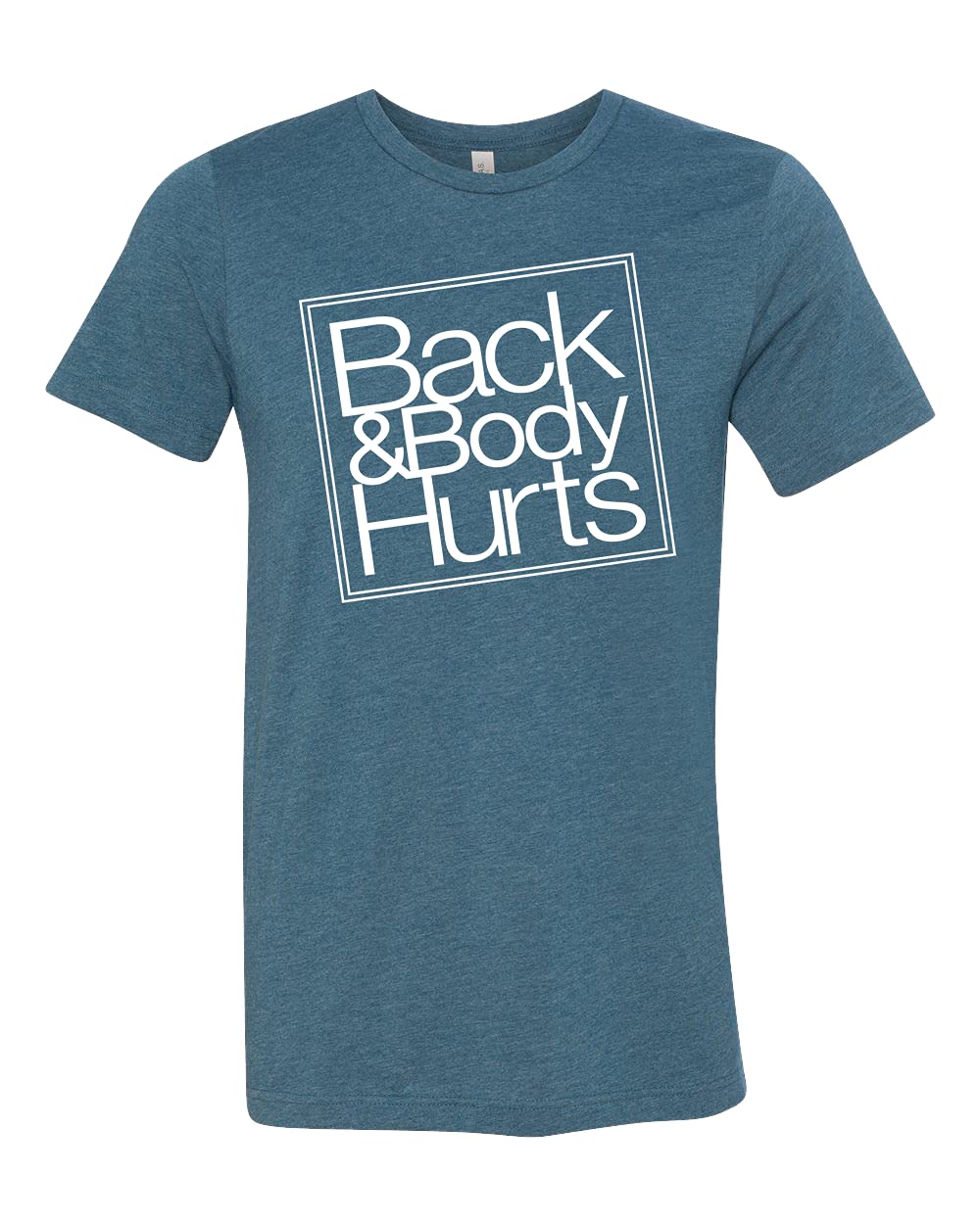 Funny Sassy Women's T-Shirt - 'Back and Body Hurts' Sarcastic Mom Gift - Bath & Body Humor Tee for Cussing Women - Perfect for Relaxing, Girls Night Out & Stress Relief