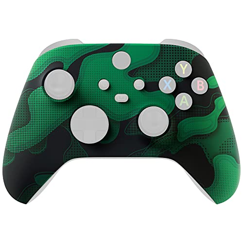 Camouflage Green Black
