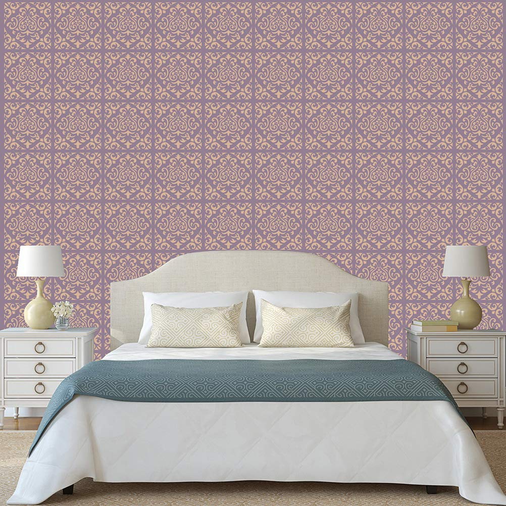 16-Piece Reusable Mandala Stencils Set (6x6 Inch) - Dot Painting Templates for DIY Art, Scrapbooking & Wall Decor - Perfect for Canvas, Wood, Fabric & Home Decoration Projects